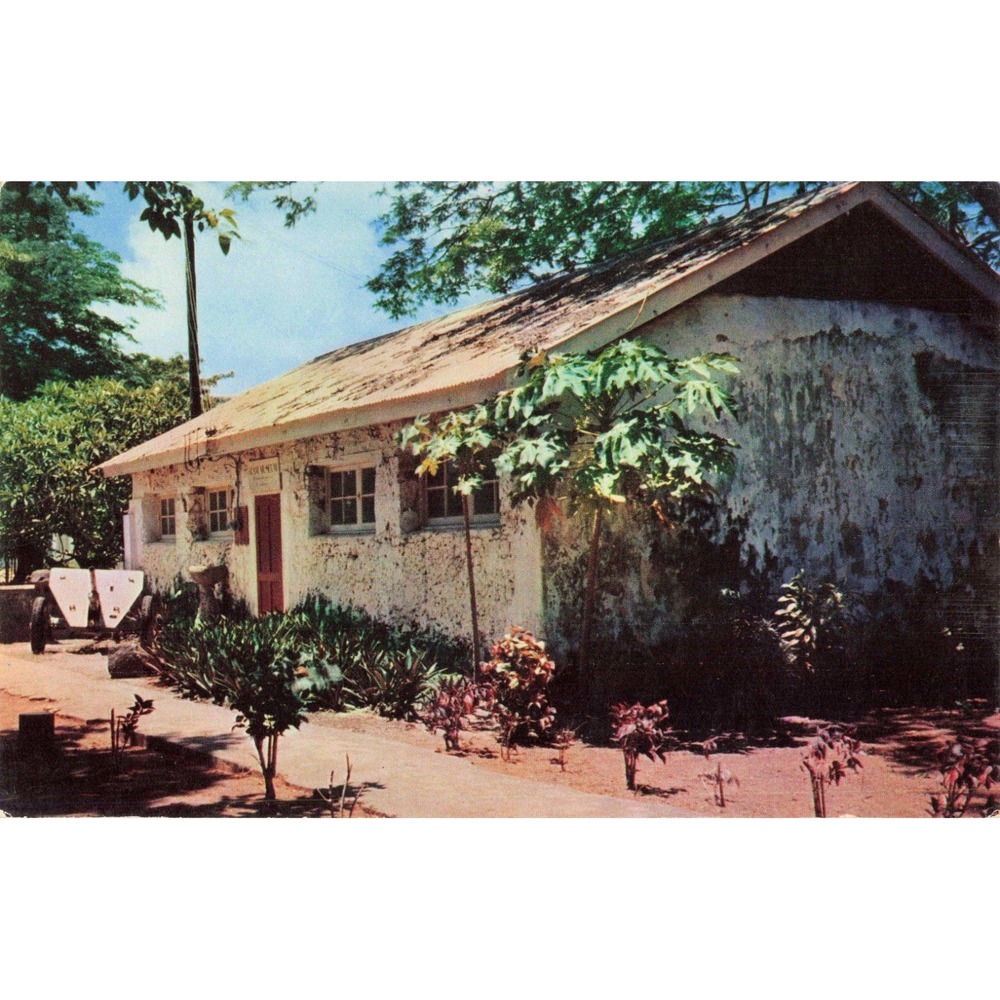 Vintage Guam Museum Agana Postcard Ektachrome Ben Cespedes Mike Roberts C6176